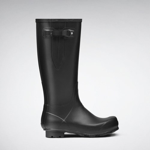 Hunter Norris Field Side Adjustable Tall Rain Boots For Mens - NZ G5793